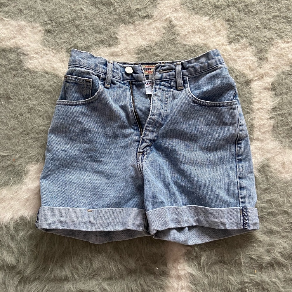 Vintage Guess jean shorts